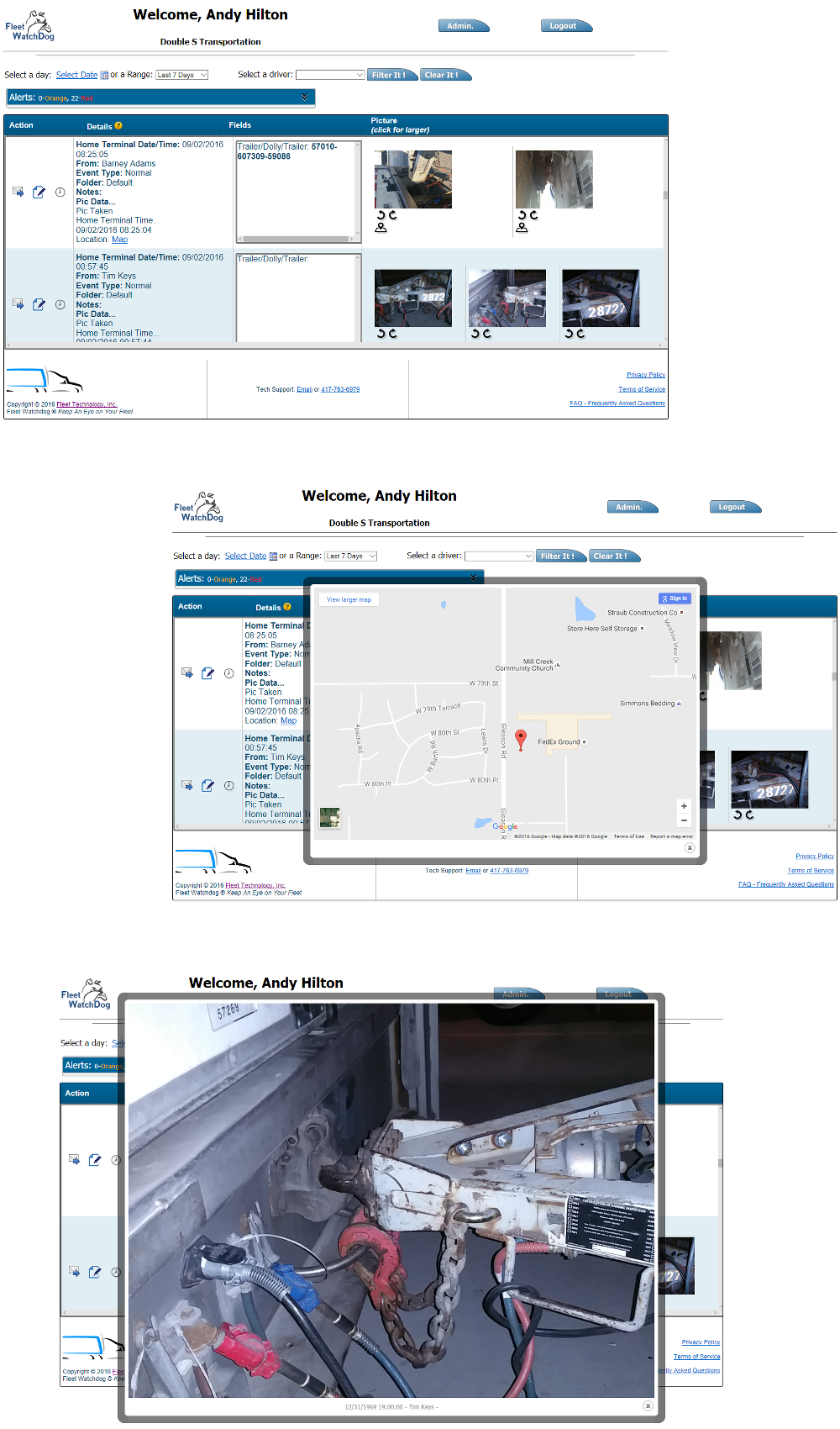 iOs Fleet Watchdog App